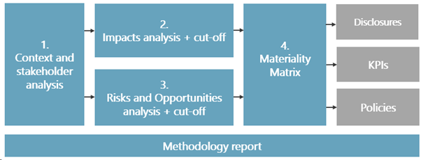 Performing a double materiality assessment - Ecomatters - Sustainability
